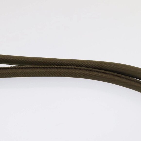 PRADA Hand Bag Nylon Khaki Auth - Picture 12 of 16